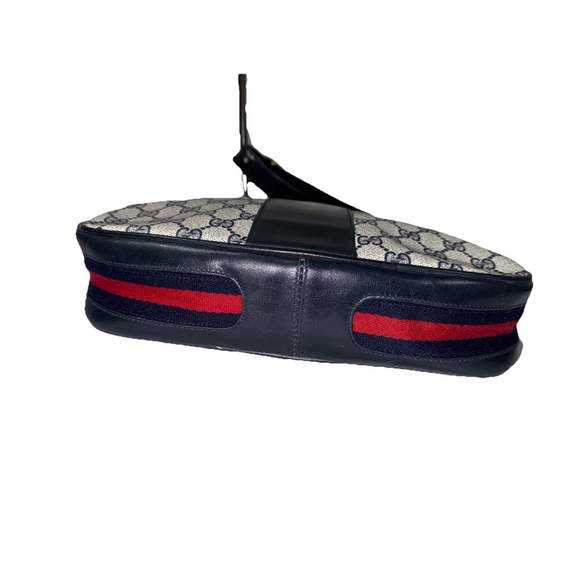 Gucci GG Web Boots Shoulder bag Vintage 1970’s Early 80’s - Picture 7 of 16